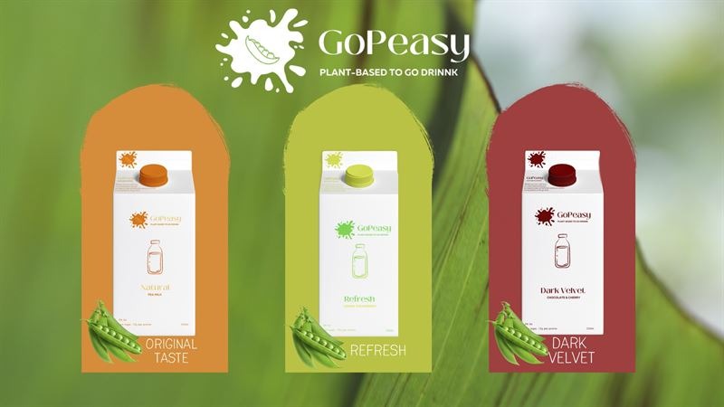 UNE BOISSON À BASE DE POIS QUI GOÛTE LE LAIT, MAIS SANS AUCUN PRODUIT LAITIER