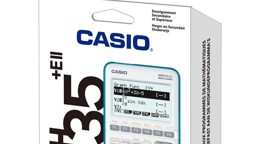 CASIO – Nieuwe lijn verpakkingen voor rekentoestellen CASIO