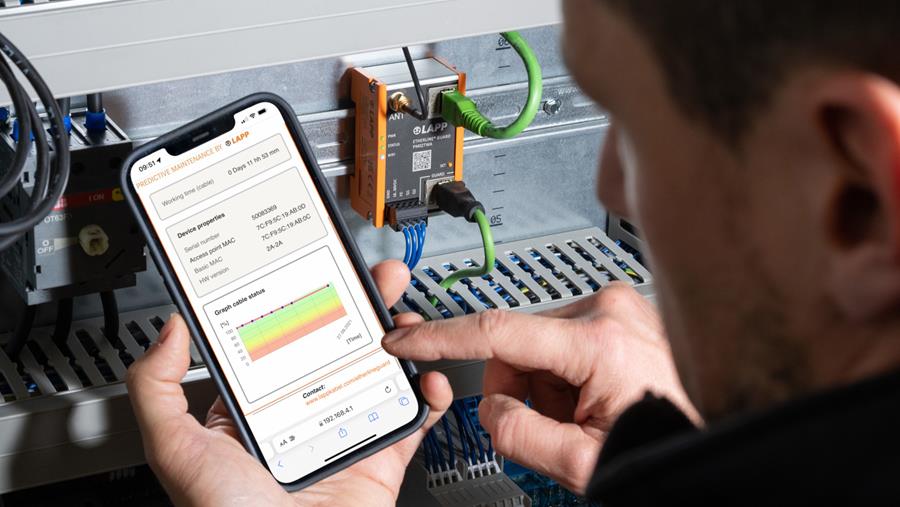 Contrôle en temps réel de l'état des câbles de données