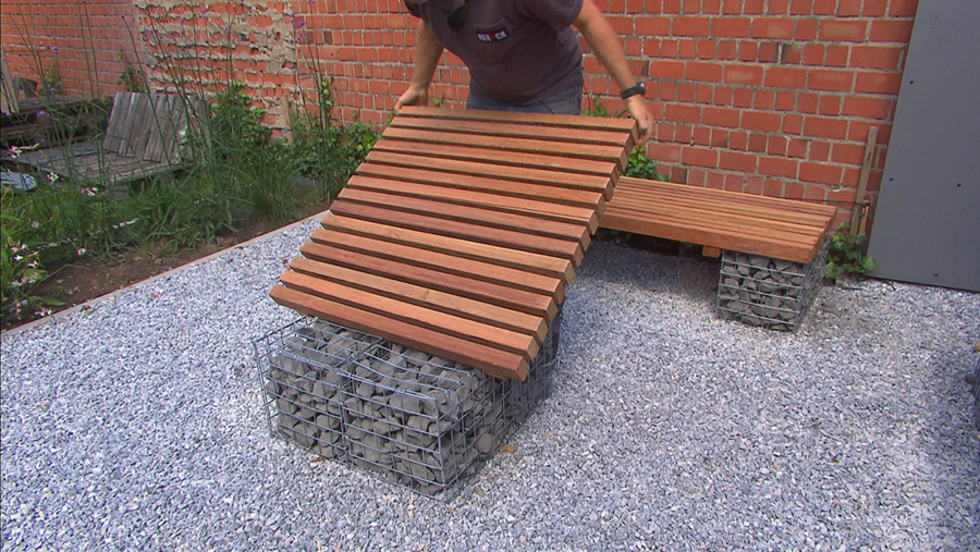 Maak zelf een tuinset met steenkorven
