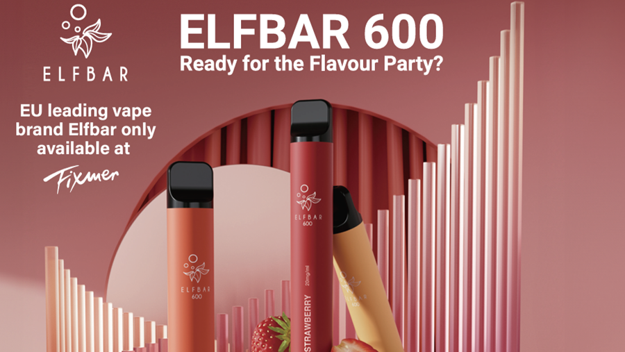 5 nieuwe smaken bij ELFBAR 600