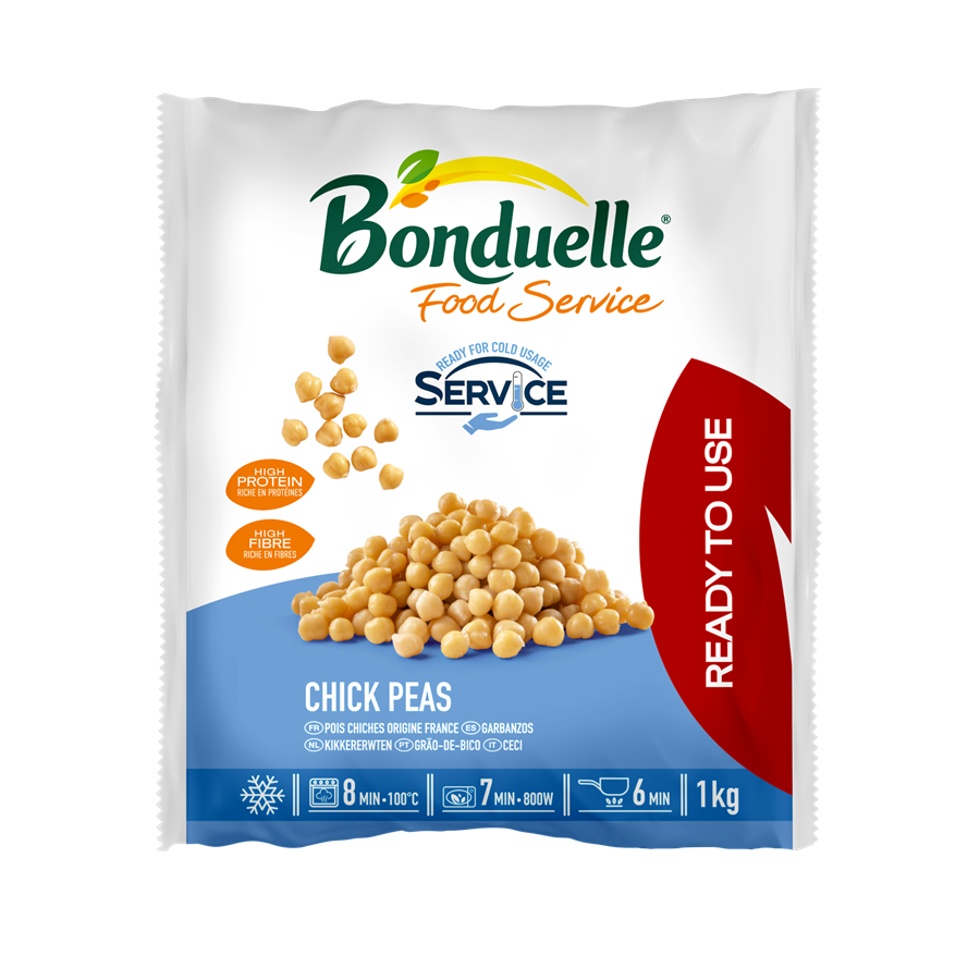 Céréales et légumineuses Bonduelle en plus petit format