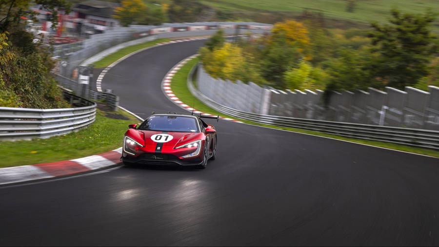 YANGWANG U9 Xtreme franchit la barre des 7 minutes au Nürburgring