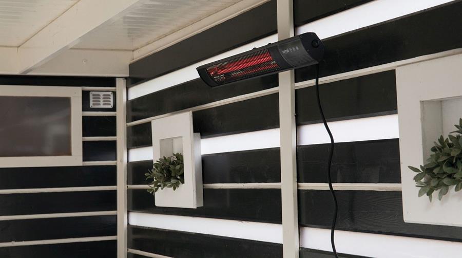 Elektrische terrasverwarming: plug and play