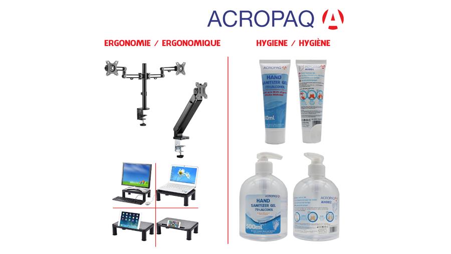 Elargissement de la gamme de produits chez ACROPAQ